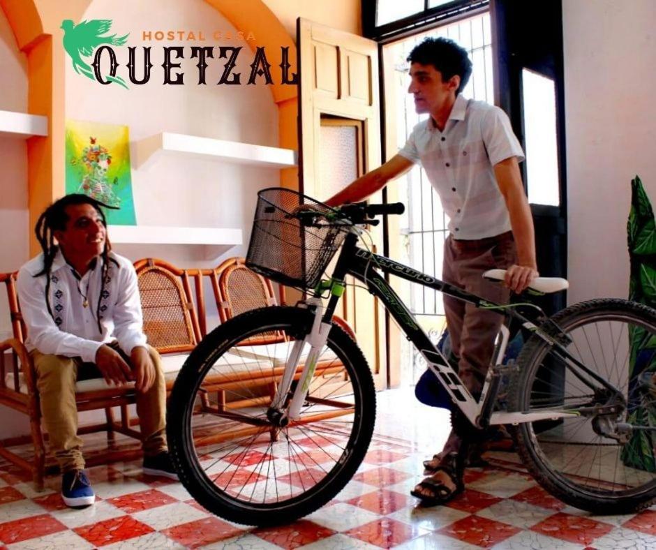 Hostel Casa Quetzal Campeche Exteriör bild